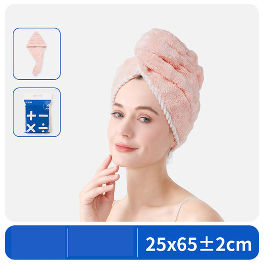 CWMM8343_THICKENED SUPER ABSORBENT NO-BLOW SHOWER CAP