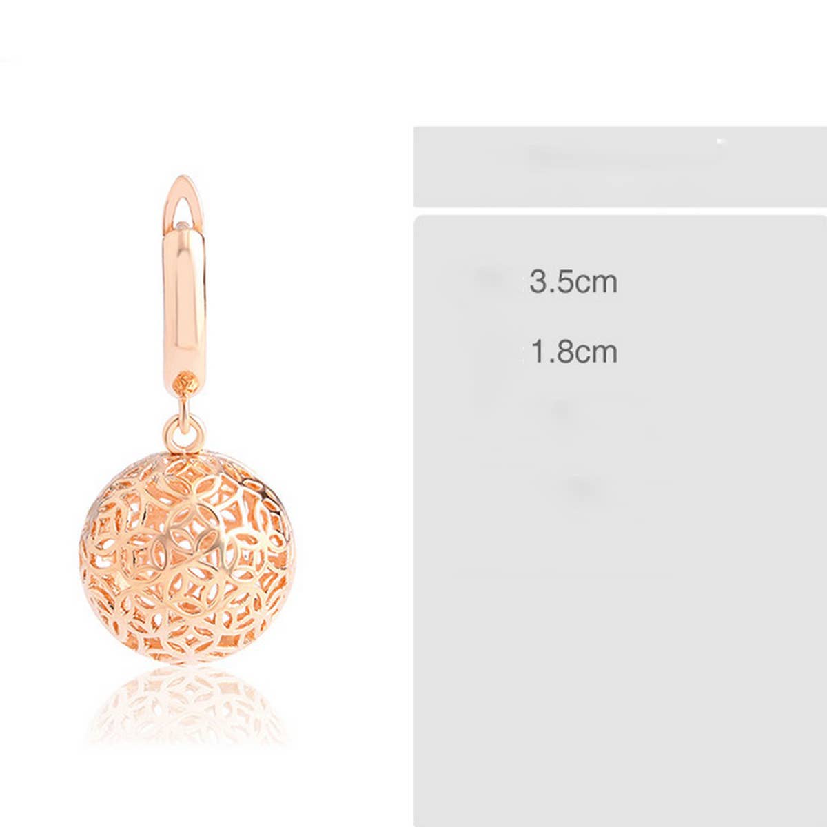 HOLLOW ROUND EARRINGS