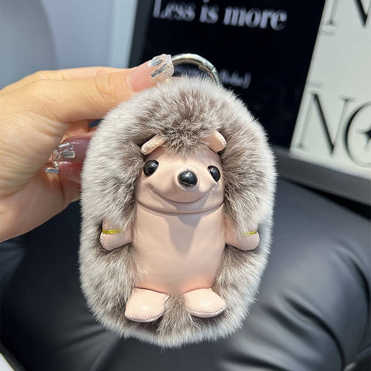 CUTE LITTLE HEDGEHOG CAR KEYCHAIN BAG PENDANT
