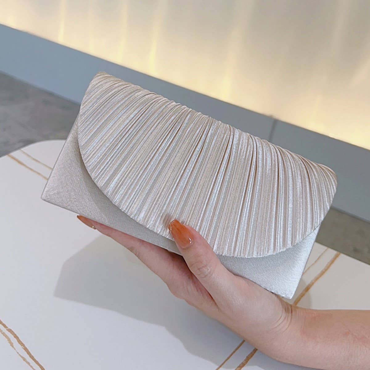 2024 NEW ARC FLAP FASHION CLUTCH_CWAB2538