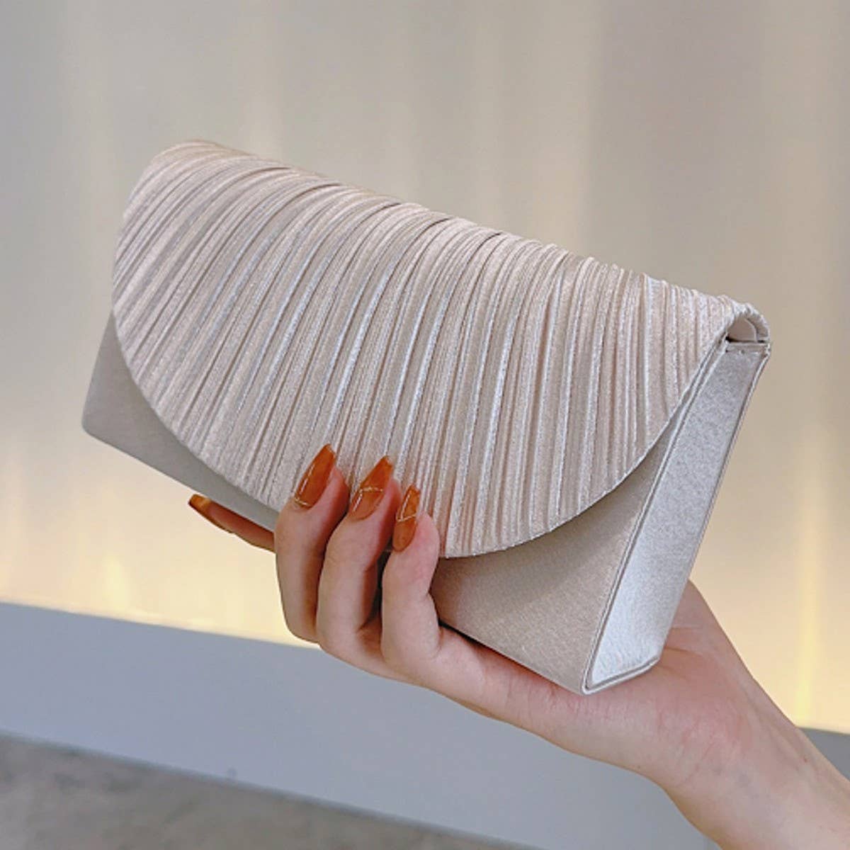 2024 NEW ARC FLAP FASHION CLUTCH_CWAB2538