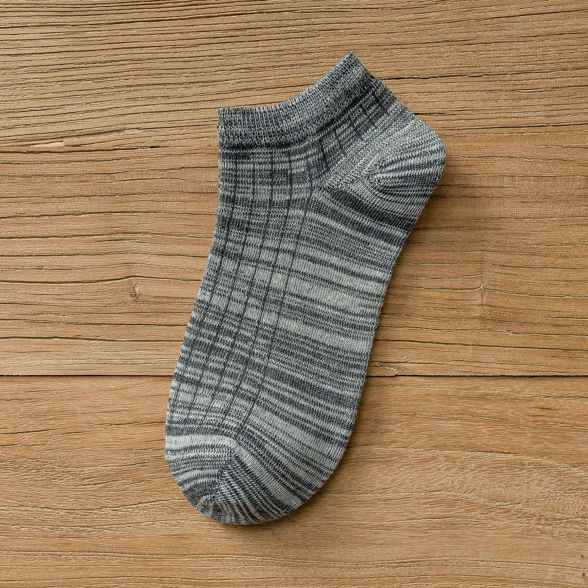 CASUAL SOLID COLOR COTTON PUMPS SOCKS_CWMS2007