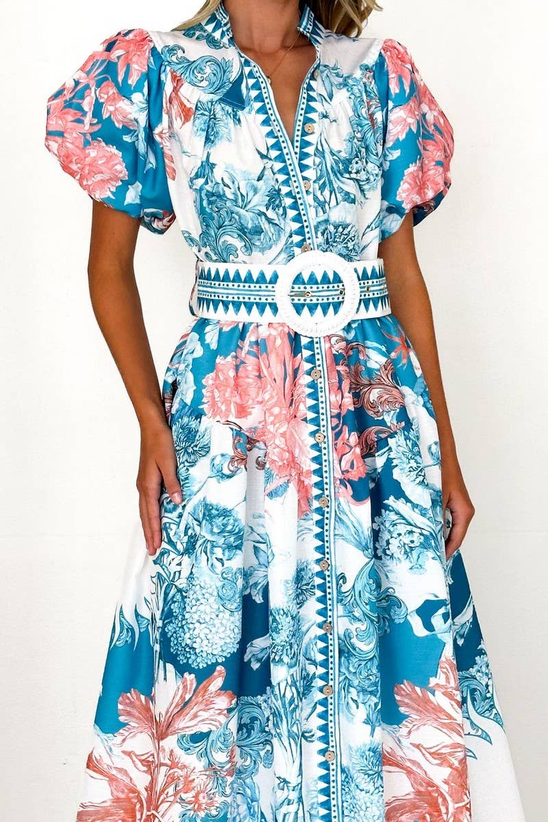 CWDMD6319_SUMMER FASHION CASUAL LACE-UP LONG DRESS