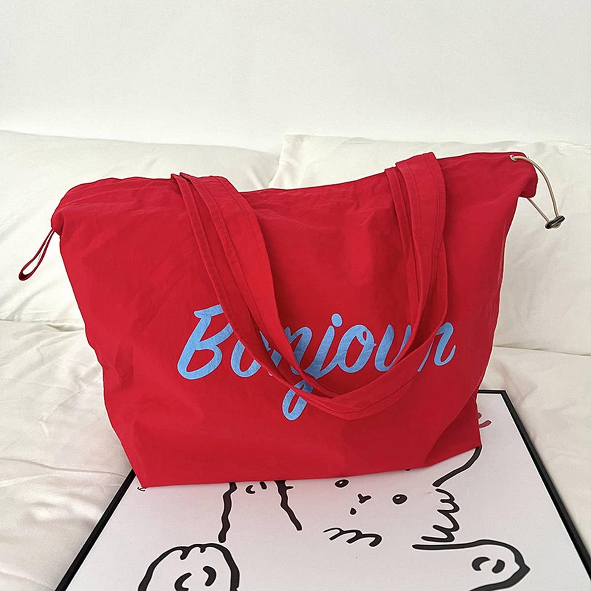 VERSATILE WATERPROOF DRAWSTRING SHOULDER BAG_CWAB3093