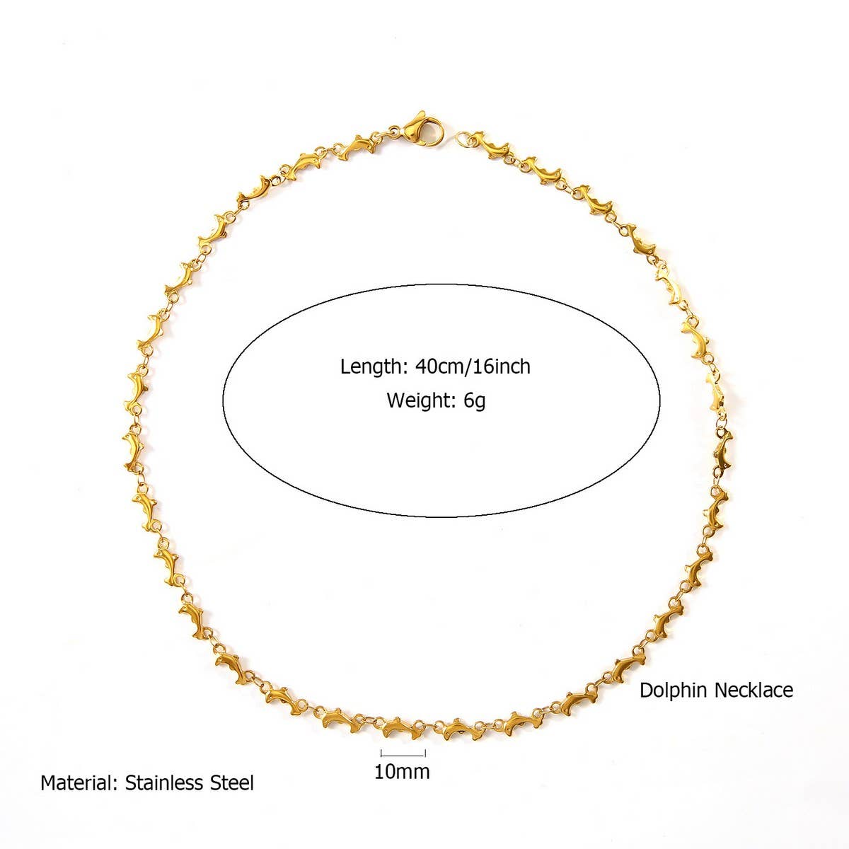 Starfish Eye Pendant Necklace Handmade Enamel_CWMM8872