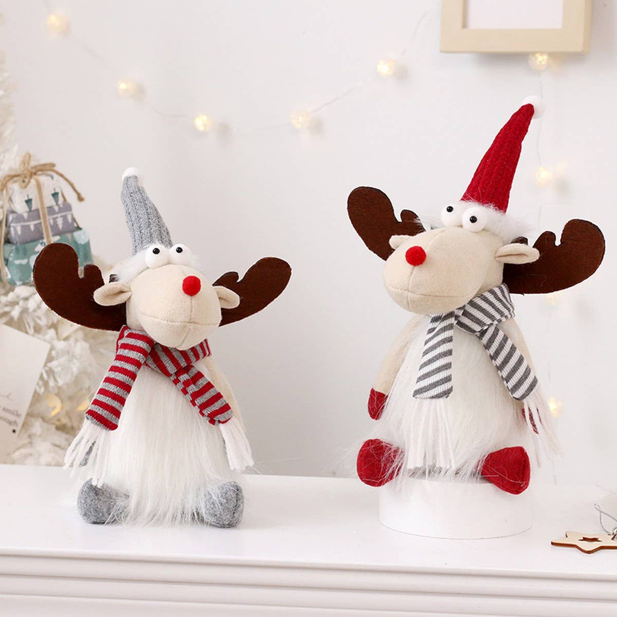 Ins-Style Cute Reindeer Plush Christmas Decor_CWAJE5303
