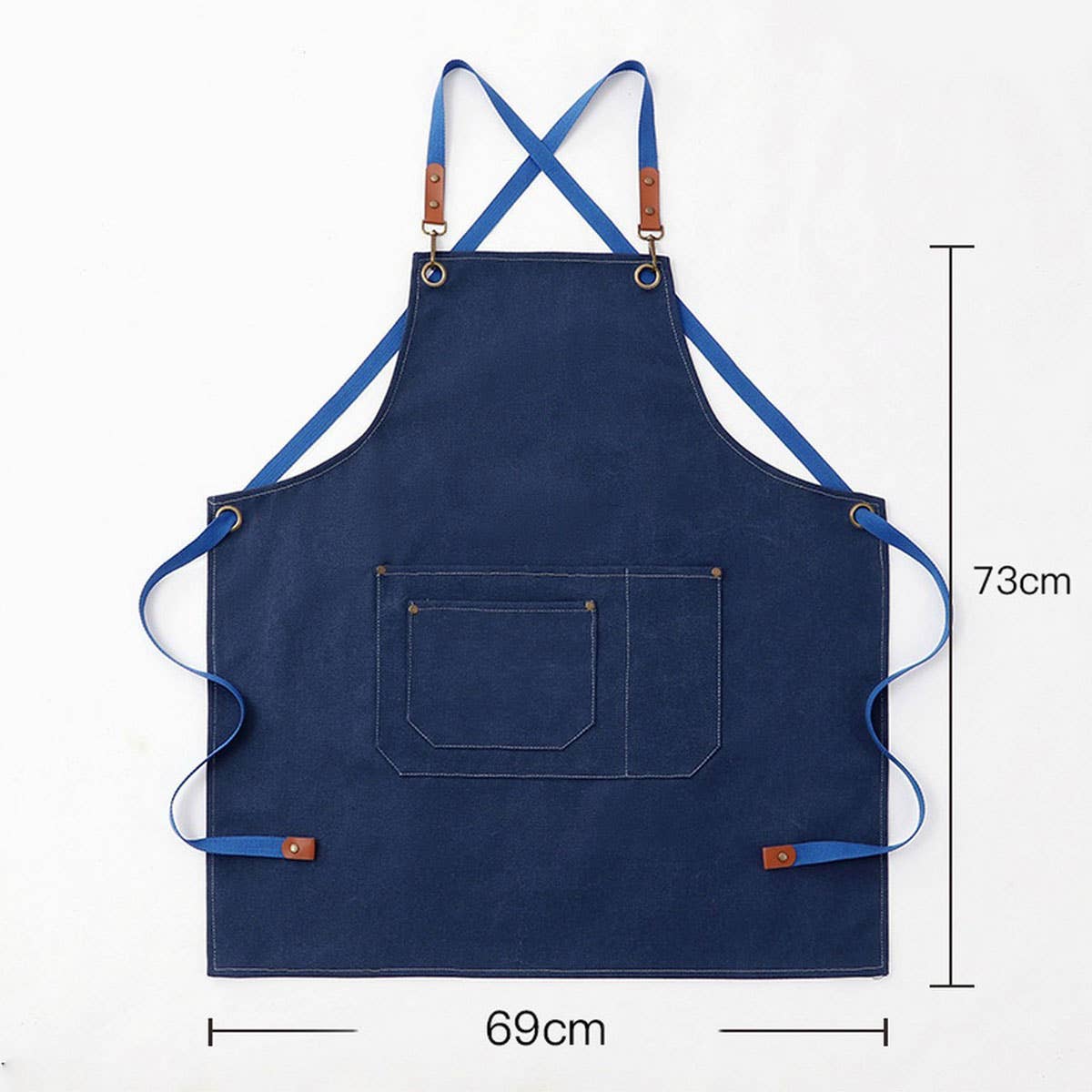 Custom Cotton Canvas Kitchen Apron for Women