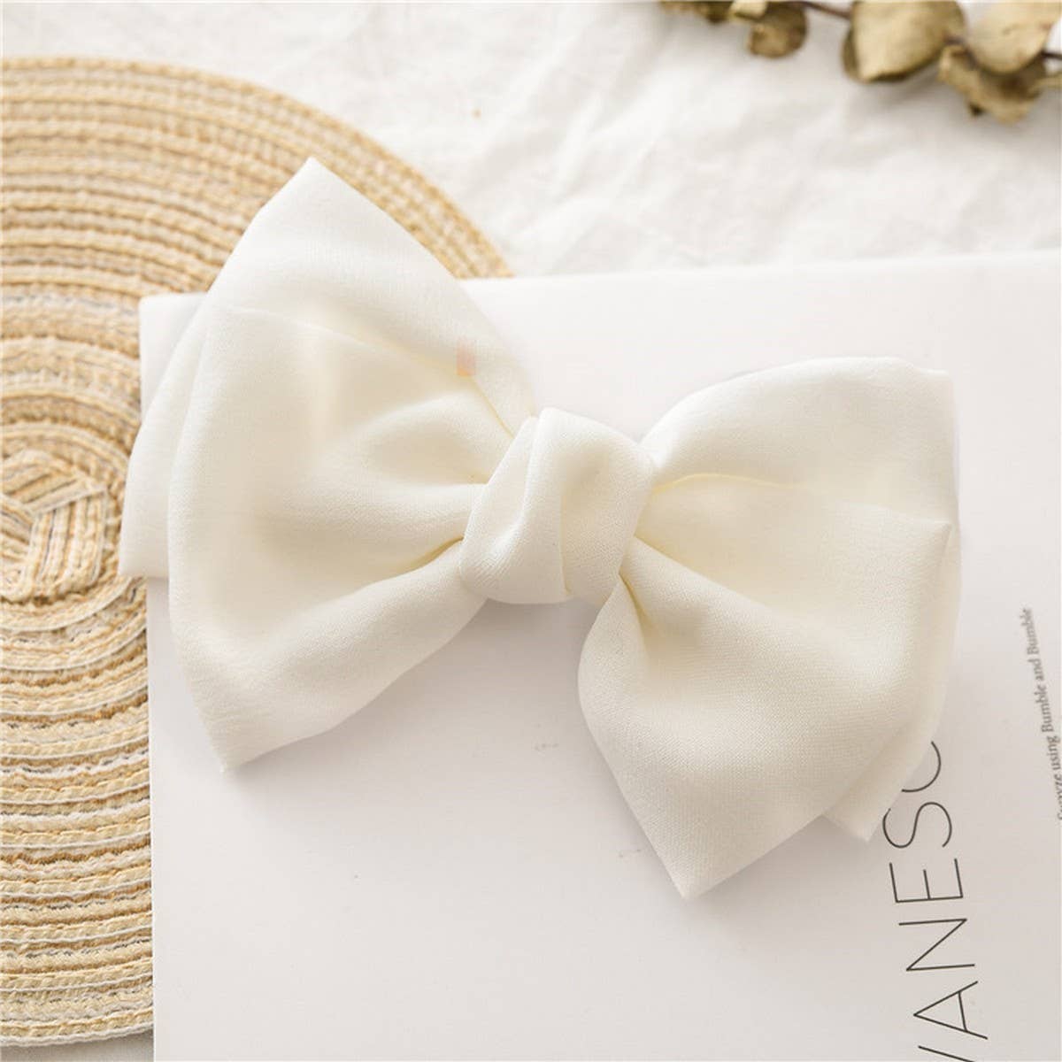WOMEN KNOTTED BOW HAIR CLIP_CWAHA0836