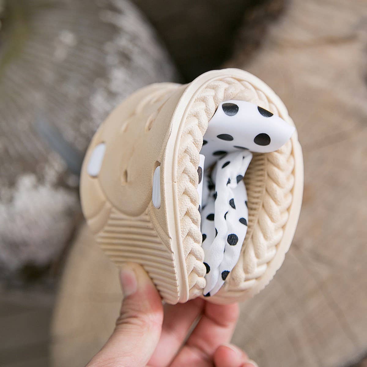 BOW DECORATED NON-SLIP SLIPPERS FOR WOMENS_CWSHS0675