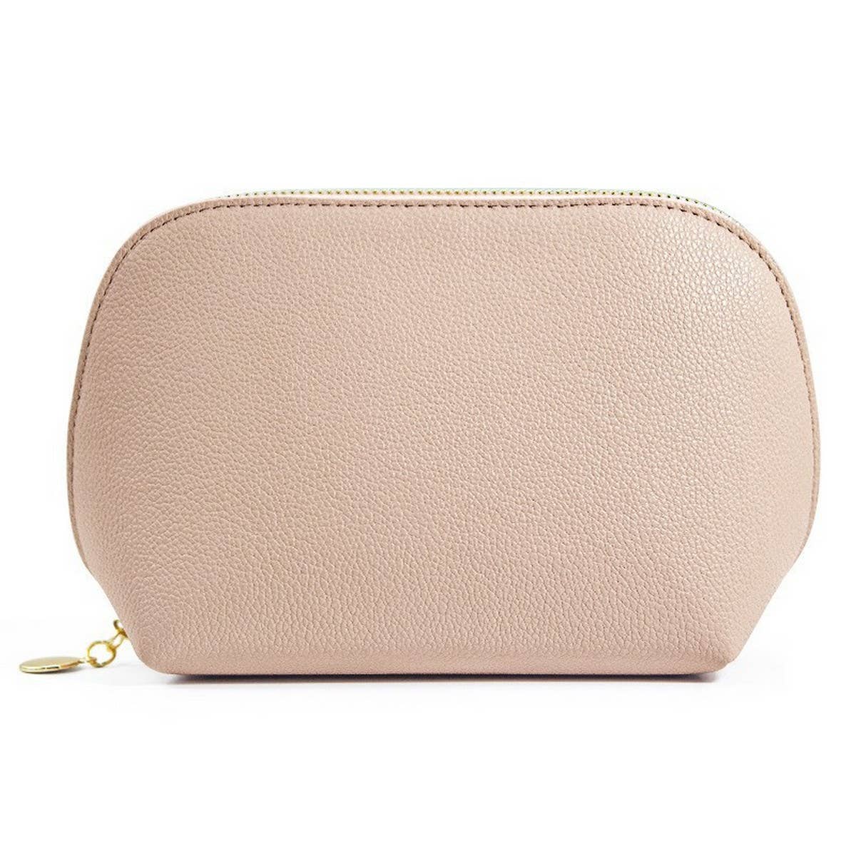 TRAVEL PORTABLE SOLID COLOR SHELL COSMETIC BAG_CWAB1098