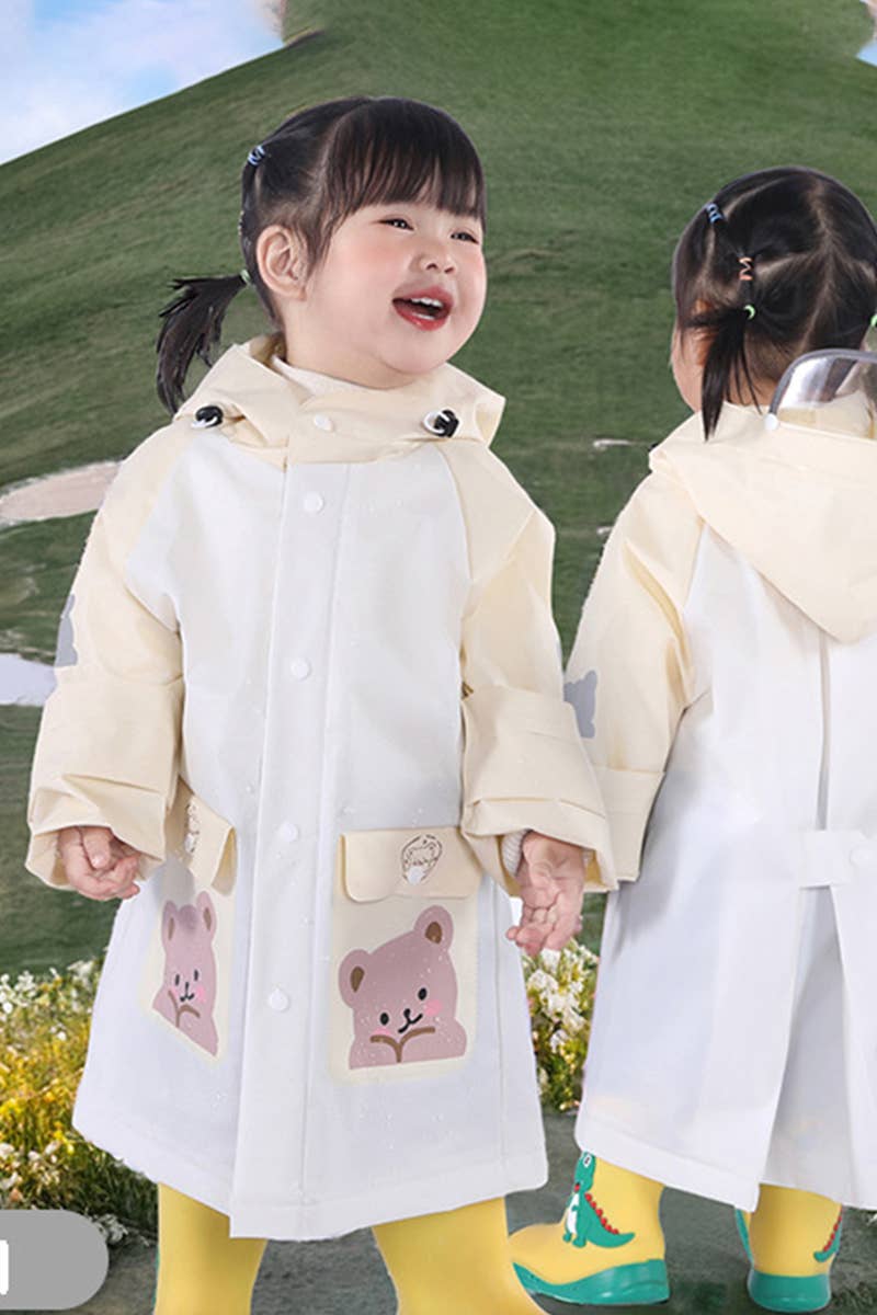 CWMM8547_NEW STYLE CARTOON RAINCOAT FOR CHILDREN TO GO TO SC