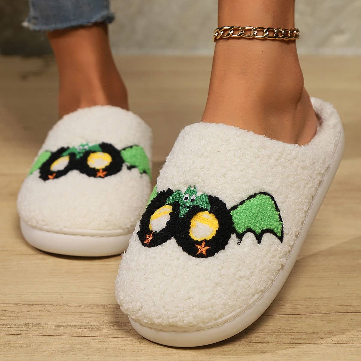 HALLOWEEN COTTON SLIPPER HOME INDOOR WARM SLIPPERS