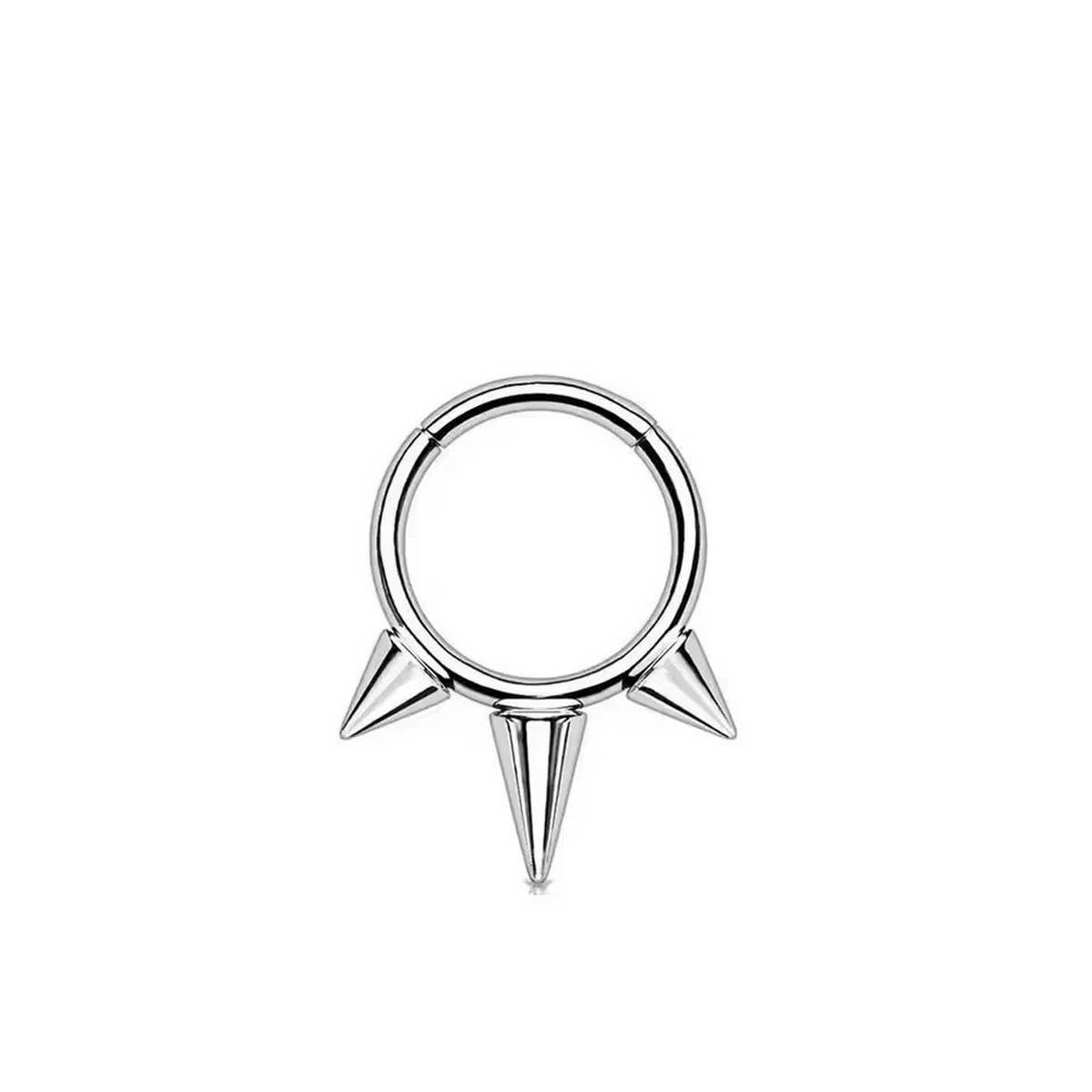 Titanium Cone Stud Seamless Nose Piercing