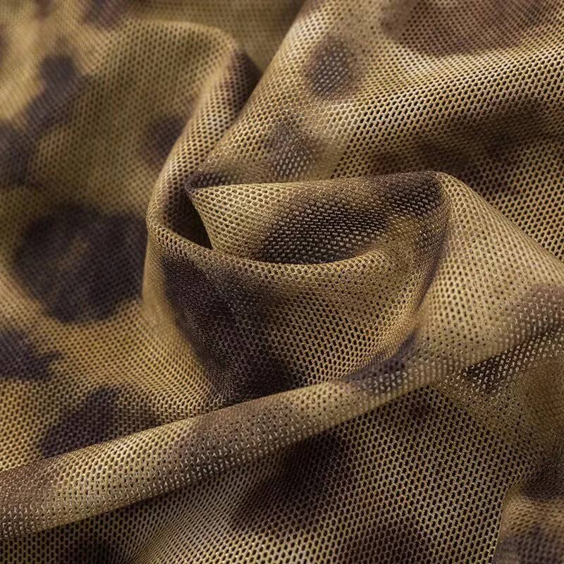 Leopard print off-the-neck and strapless top