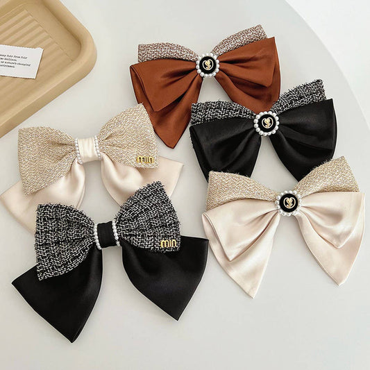 SMALL FRAGRANT STYLE HIGH-END BOW HAIRPINS_CWAHA1192