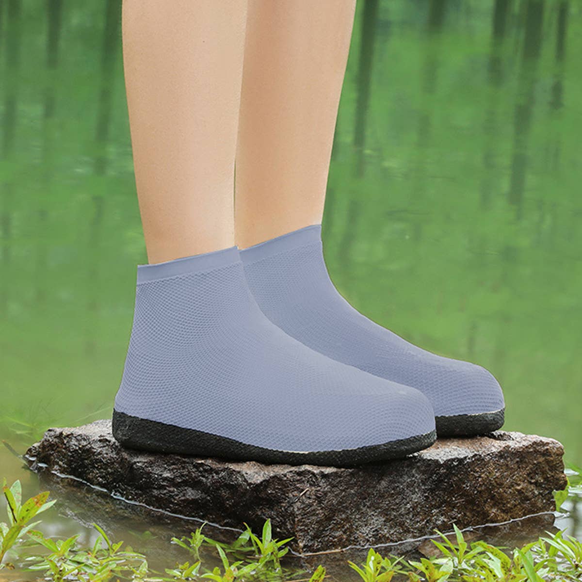 CWMM8441_WEAR-RESISTANT WATERPROOF AND RAINPROOF SHOE COVERS
