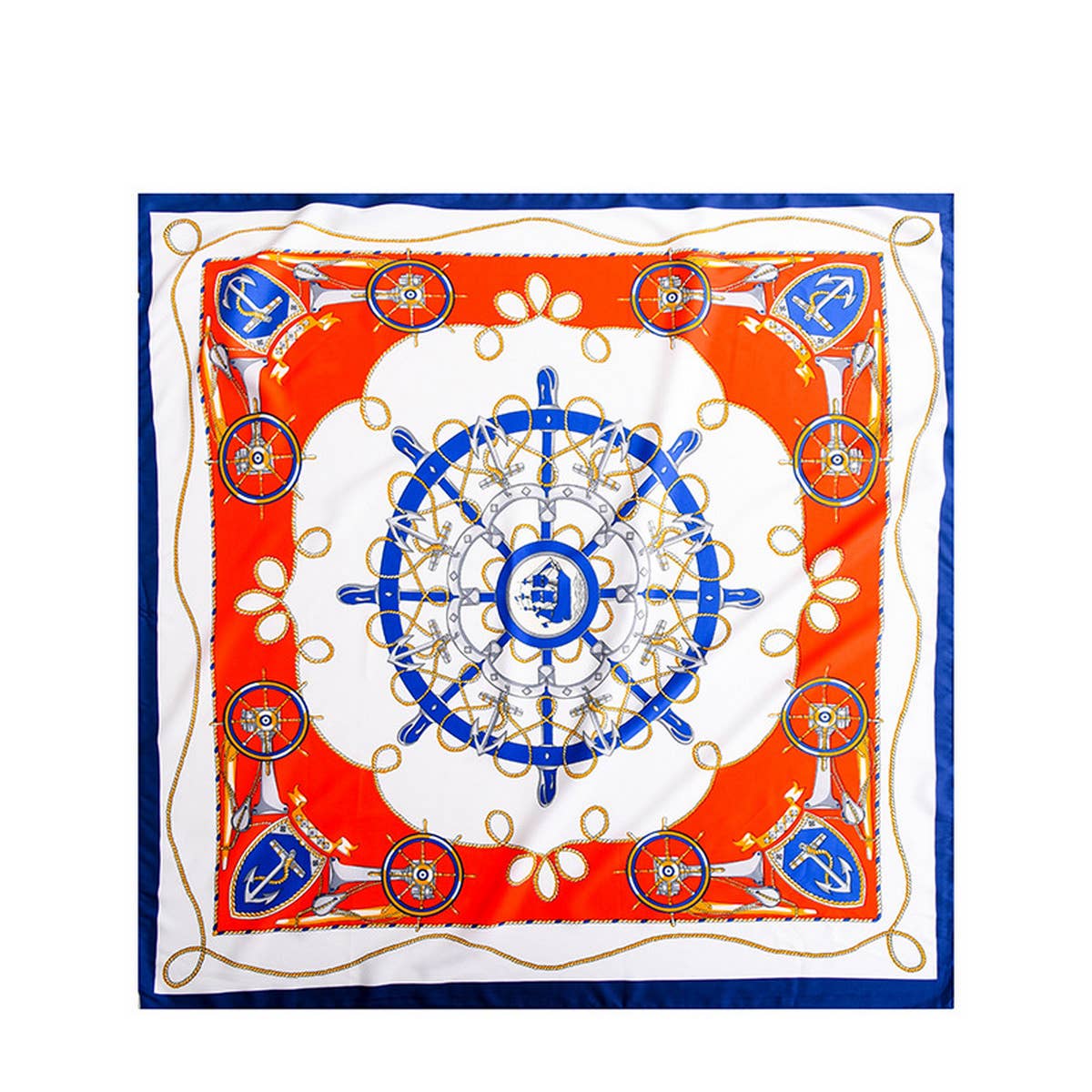 CWASC2398_CONTRAST COLOR CONSTELLATION COMPASS SCARF