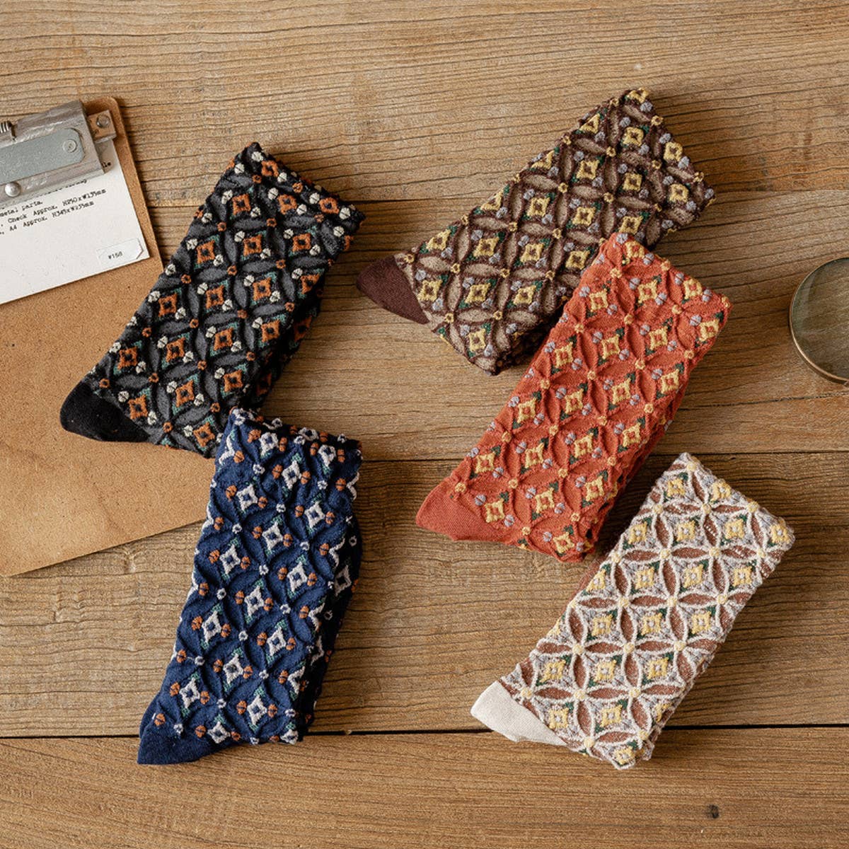 NEW RHOMBUS STYLE PILE SOCKS