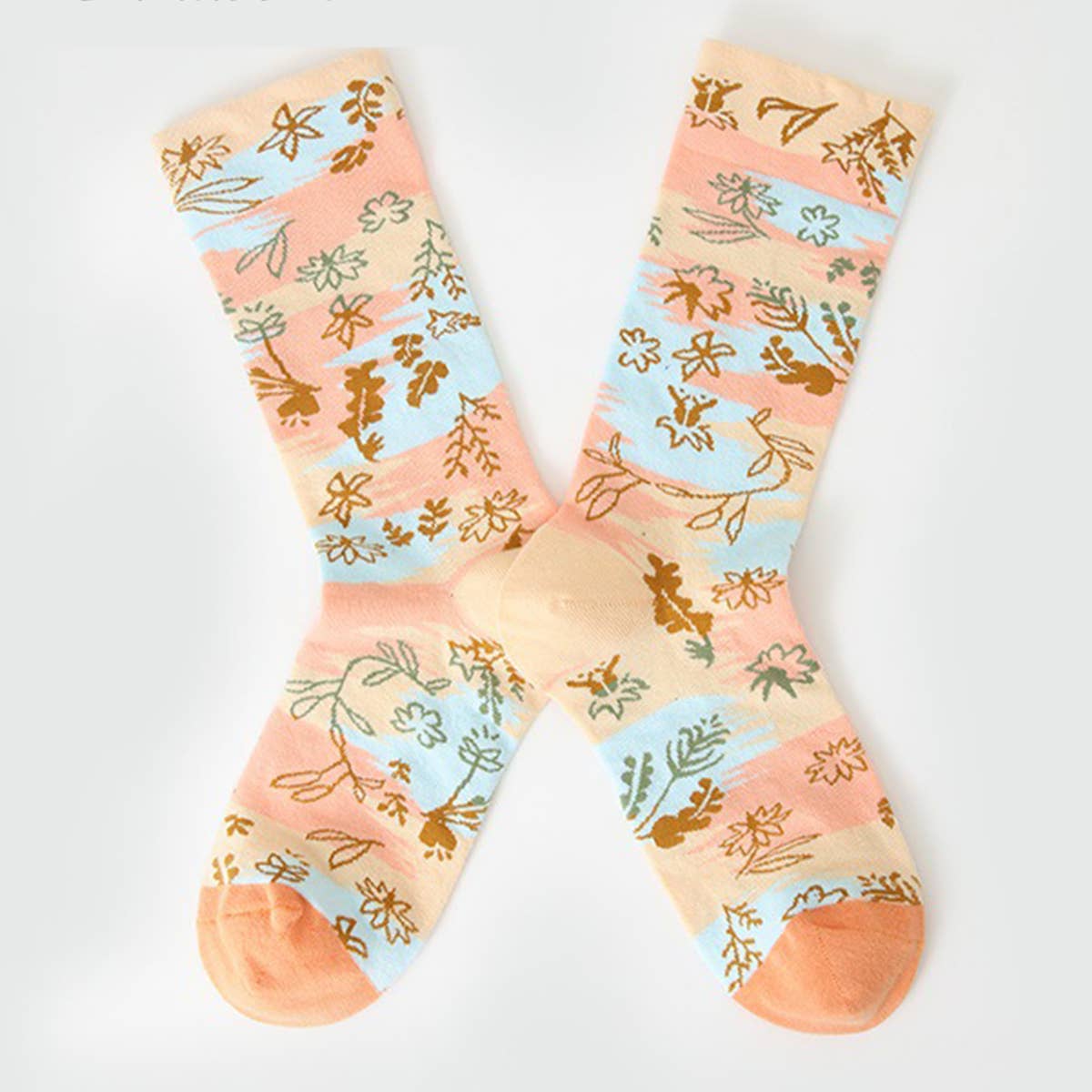 FRENCH FASHION COTTON SKI SOCKS