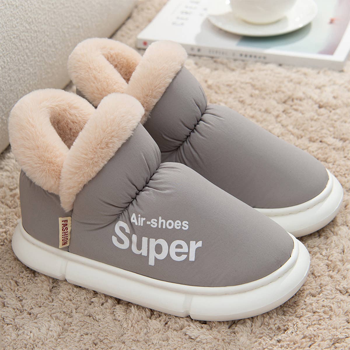 WINTER SLIPPERS WARM  WATERPROOF  HOME HOUSE SHOES