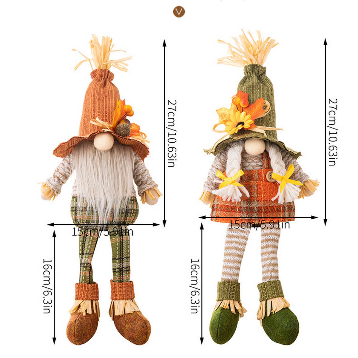 MAGIC HAT LEG HANGING DWARF PENDANT