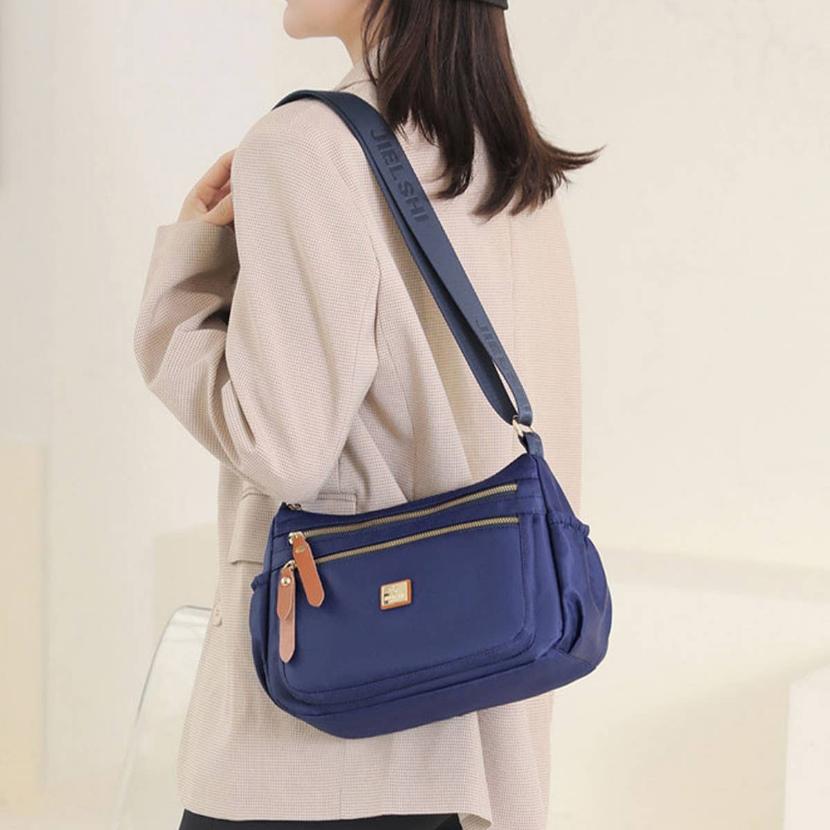 NEW OXFORD CANVAS TRAVEL SHOULDER BAG