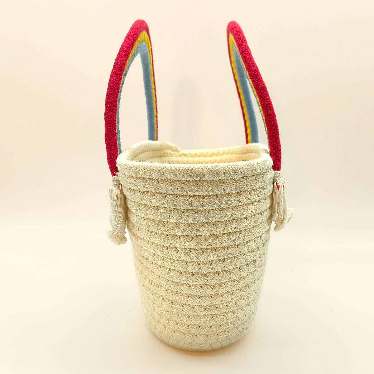 RAINBOW CLOUD HANDBAG WOVEN BAG_CWAB1887