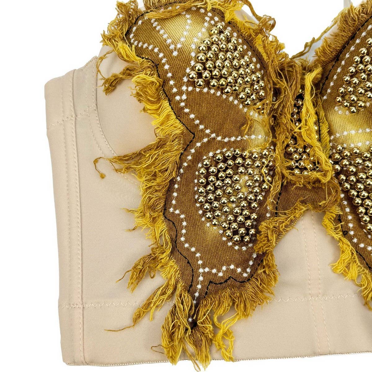 HIGH-END BUTTERFLY CAMISOLE HIGH HERRINGBONE BRA