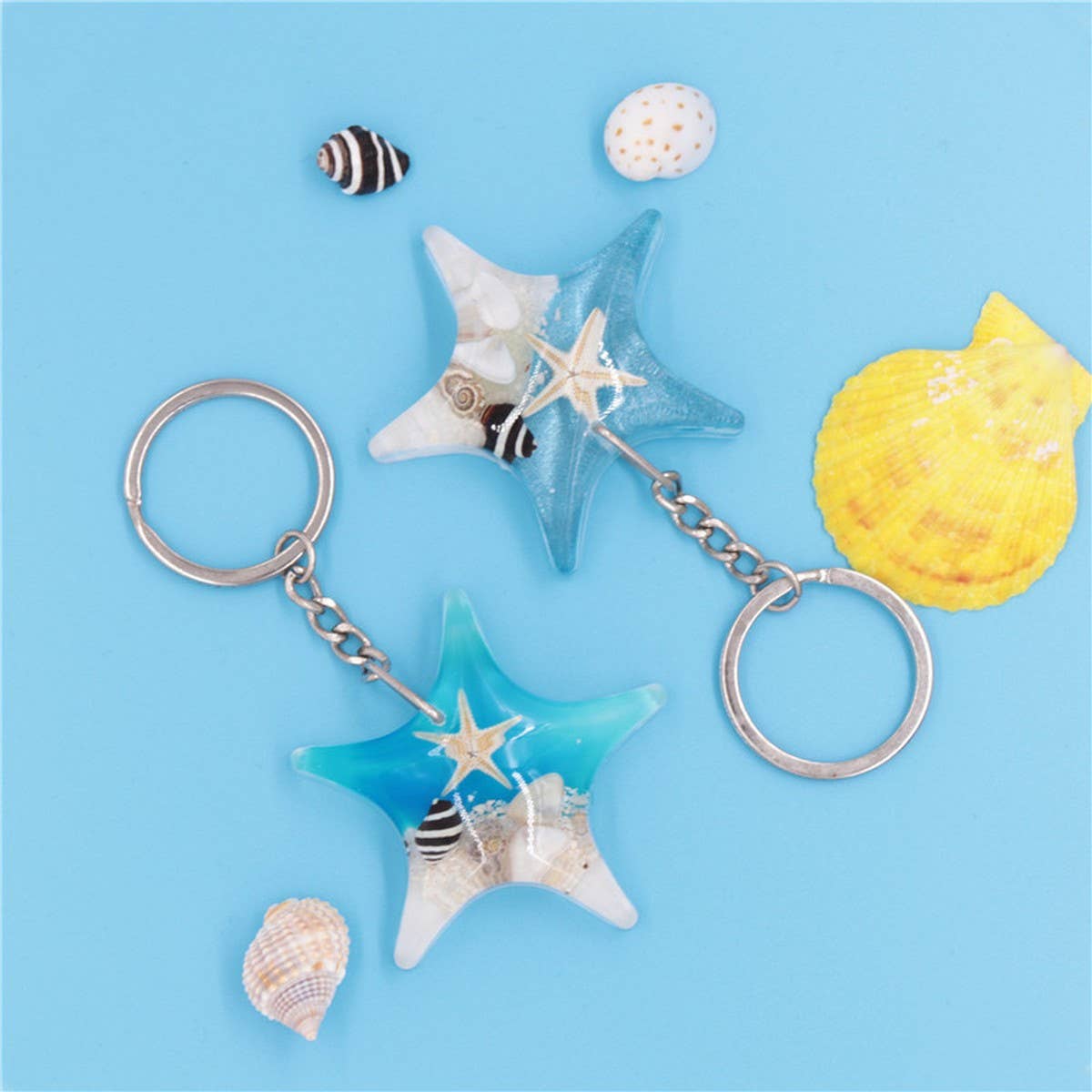 NEW STARFISH SOUVENIR KEYCHAIN CAR PENDANT_CWMM3702