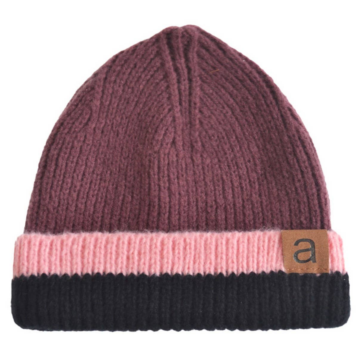 2-6 YEARS OLD LETTER LOGO KNITTED HAT_CWAH2067