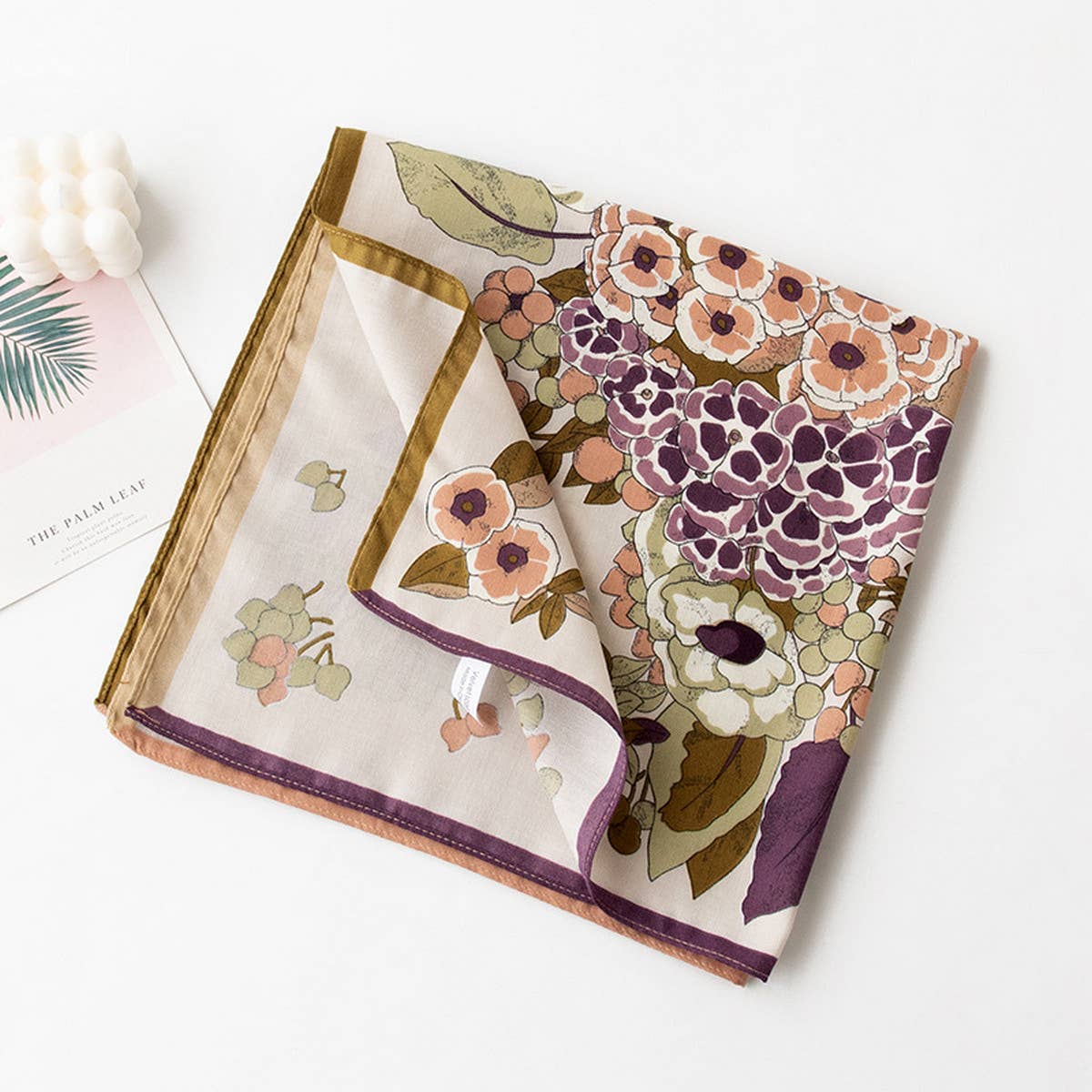 Retro Art Deco Small Square Scarf, Versatile_CWASC0925