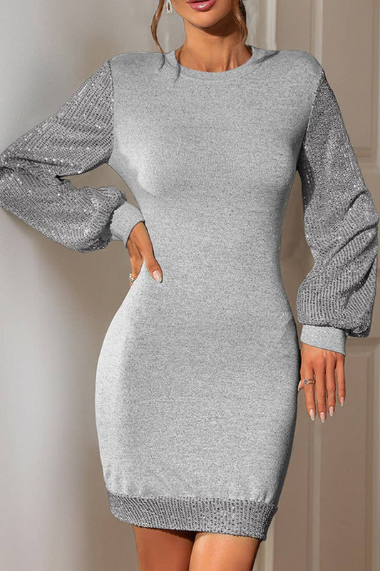 CWDSD7328_FALL CASUAL COMFORT PULLOVER SWEATER DRESS
