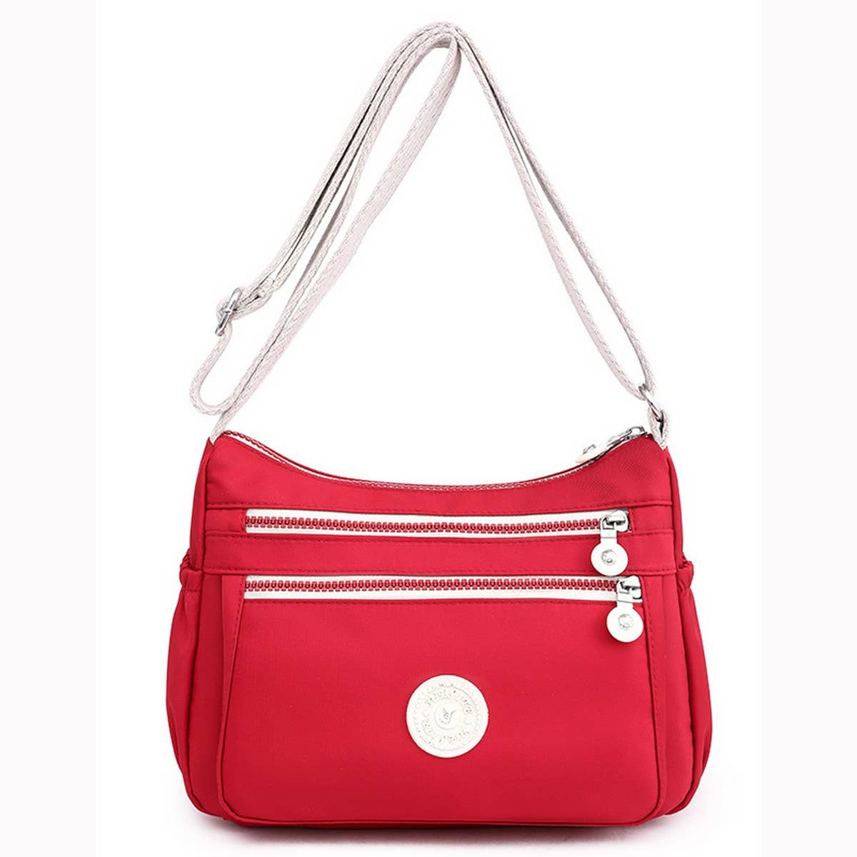 SIMPLE LARGE CAPACITY SHOULDER MESSENGER BAG_CWAB3516