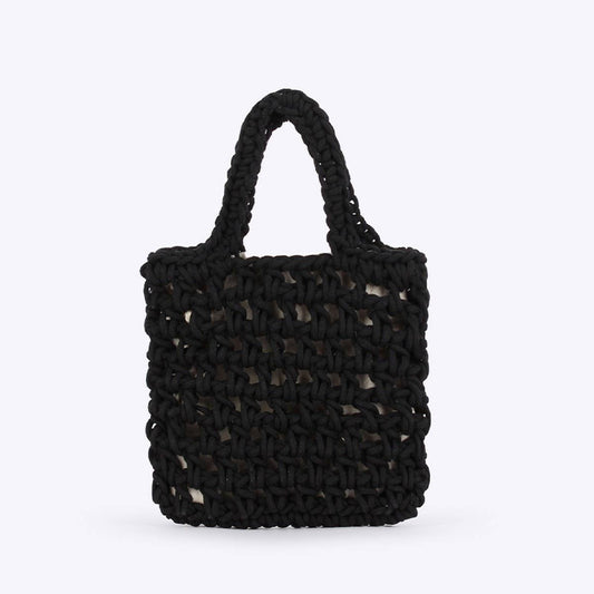 HANDMADE BEACH TOTES WITH MESH LIGHTWEIGHT TRENDY_CWAB4680