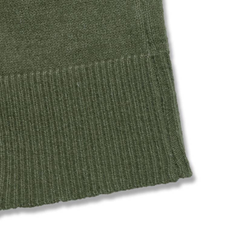 Sexy casual backless V-neck solid color sweater