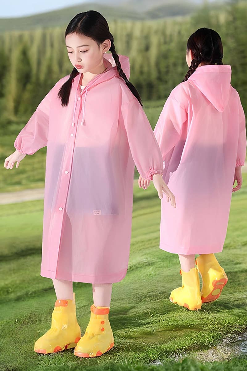 CWMM8548_OUTDOOR FULL BODY RAINPROOF CHILDREN'S RAINCOAT