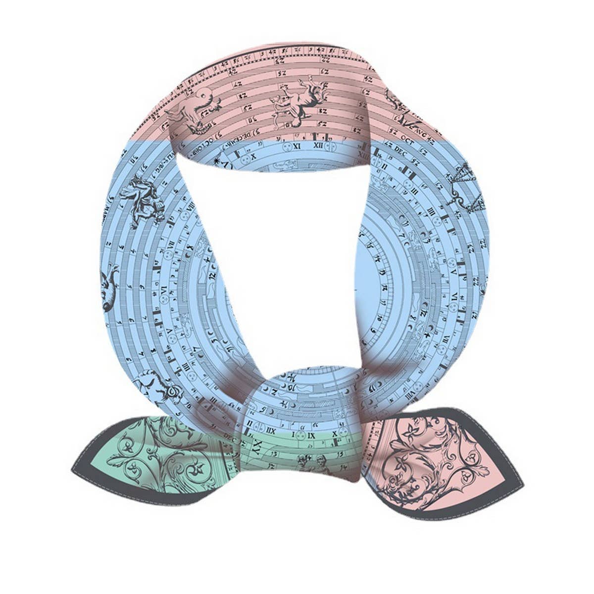 Print Scarf-Versatile Square for Mother's Day Gift_CWASC0663