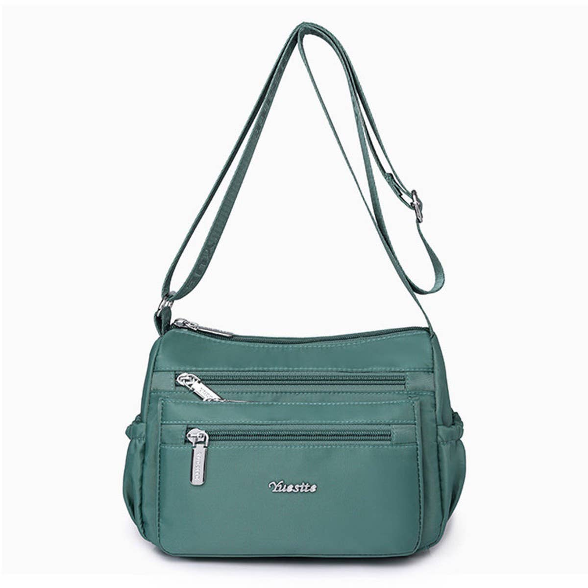 NYLON MULTI-COMPARTMENT SHOULDER CROSSBODY BAG_CWASC1752