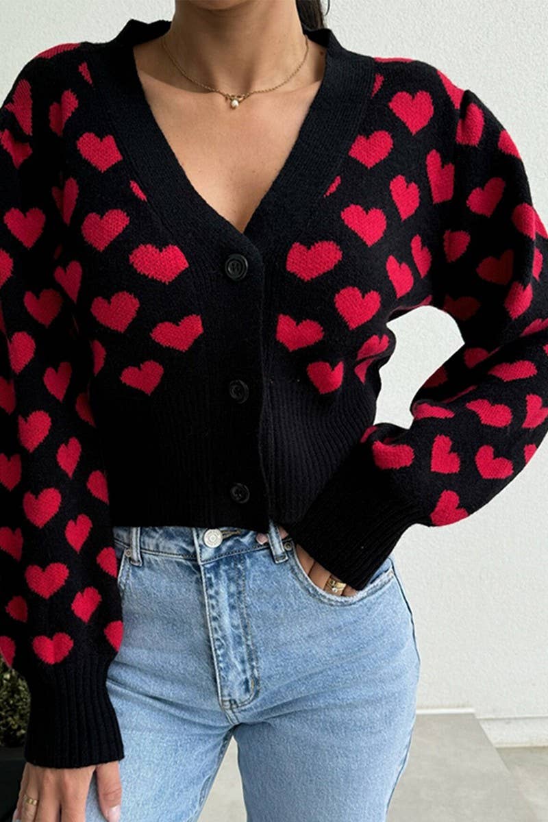 CWOCAL2350_CASUAL HEART CARDIGAN SWEATER FOR VALENTINE¡¯S DAY