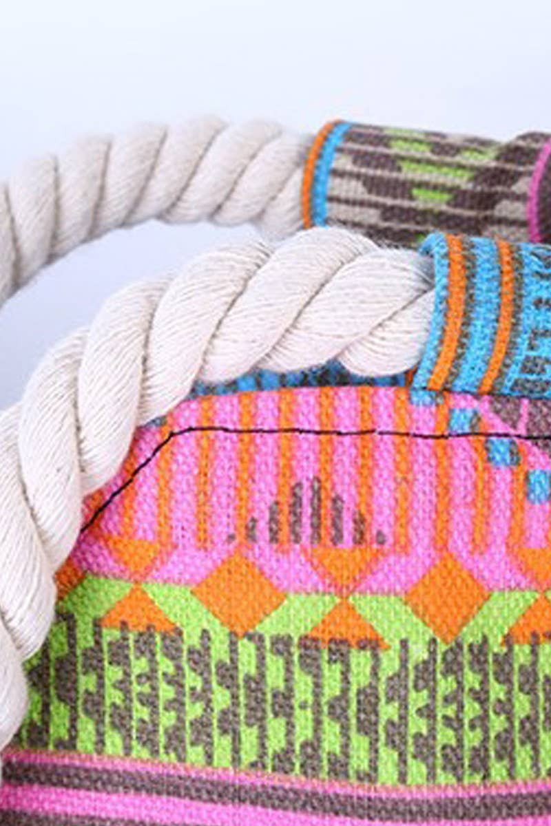 TRENDY PATTERNED FASHION LIGHT BEACH BAGS_CWAB283