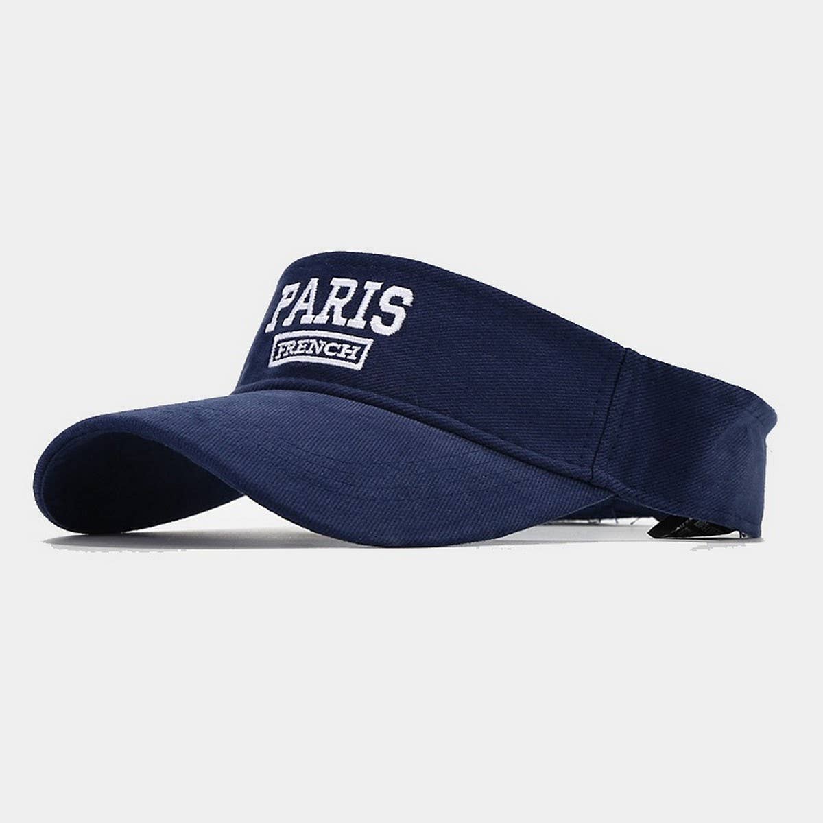 PARIS Embroidered Visor Hat -Summer Baseball Cap_CWAH3302