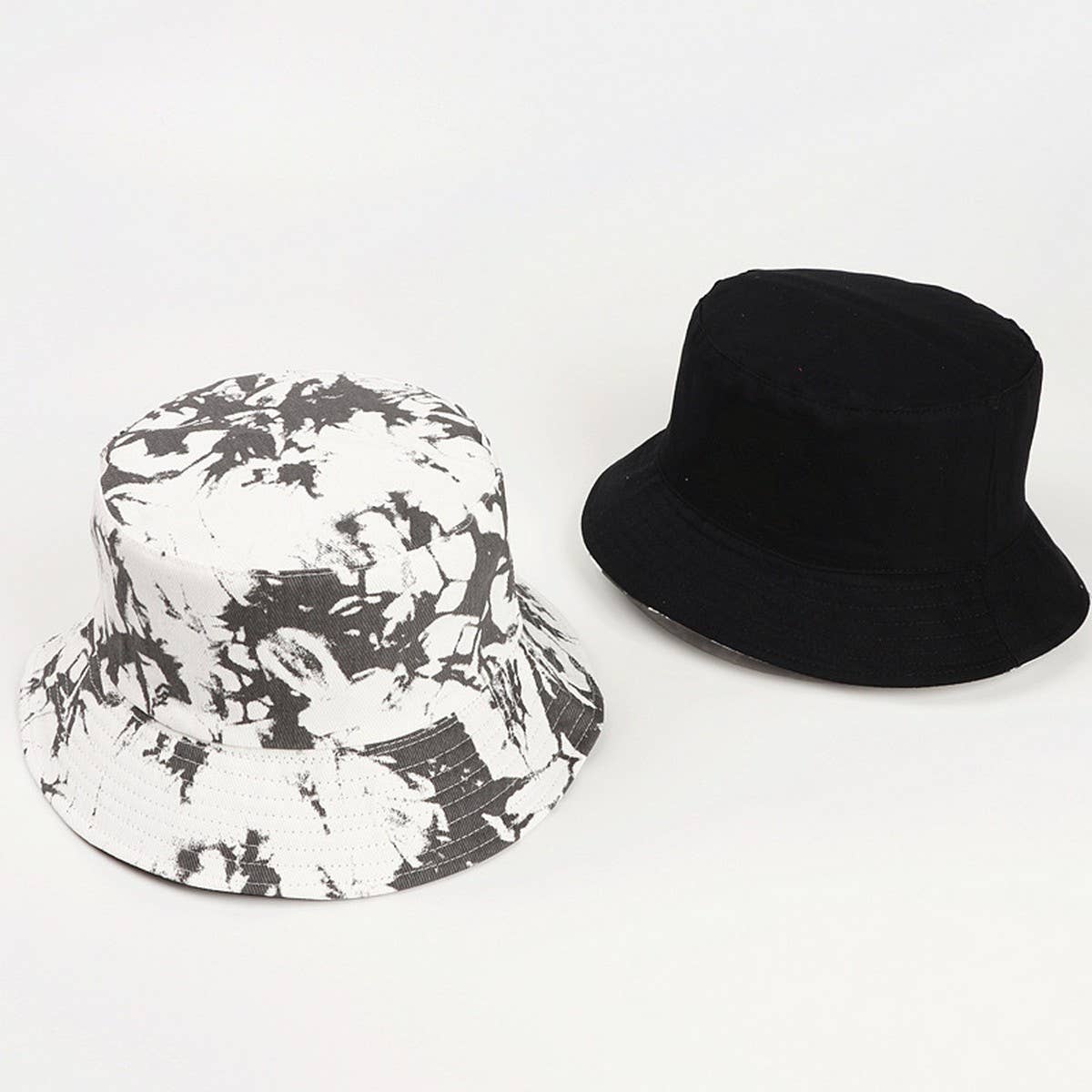 CWAH1517_TIE DYE REVERSIBLE SUNSCREEN BUCKET HAT