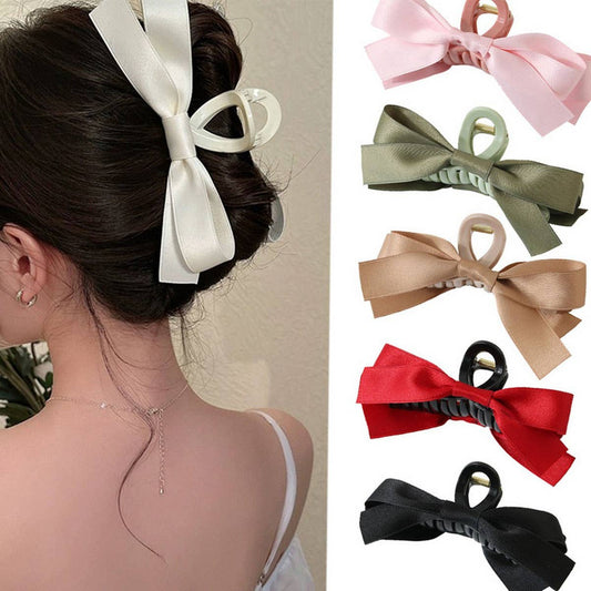 HOT-SELLING SWEET BOW HAIR CLAW ? LARGE &AMP
