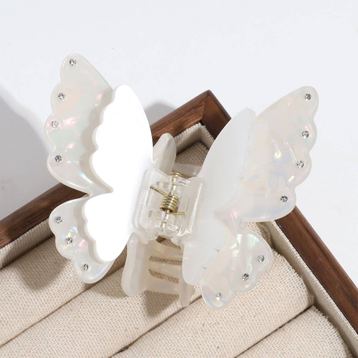 2024 NEW COLORFUL DOUBLE-LAYER BUTTERFLY CLIP_CWAHA2198