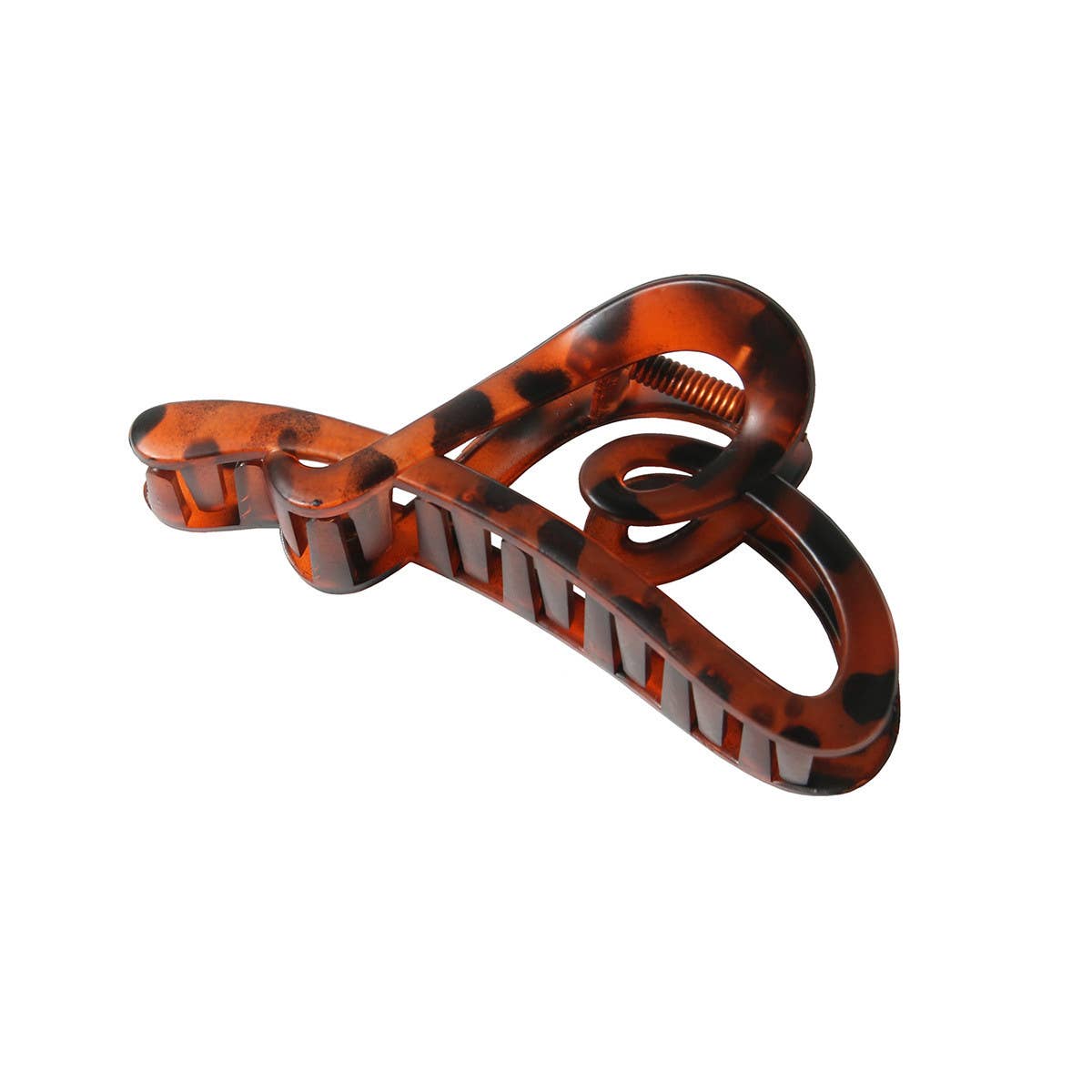 Matte Love Hair Clip with Letter, Stylish Claw_CWAHA1037