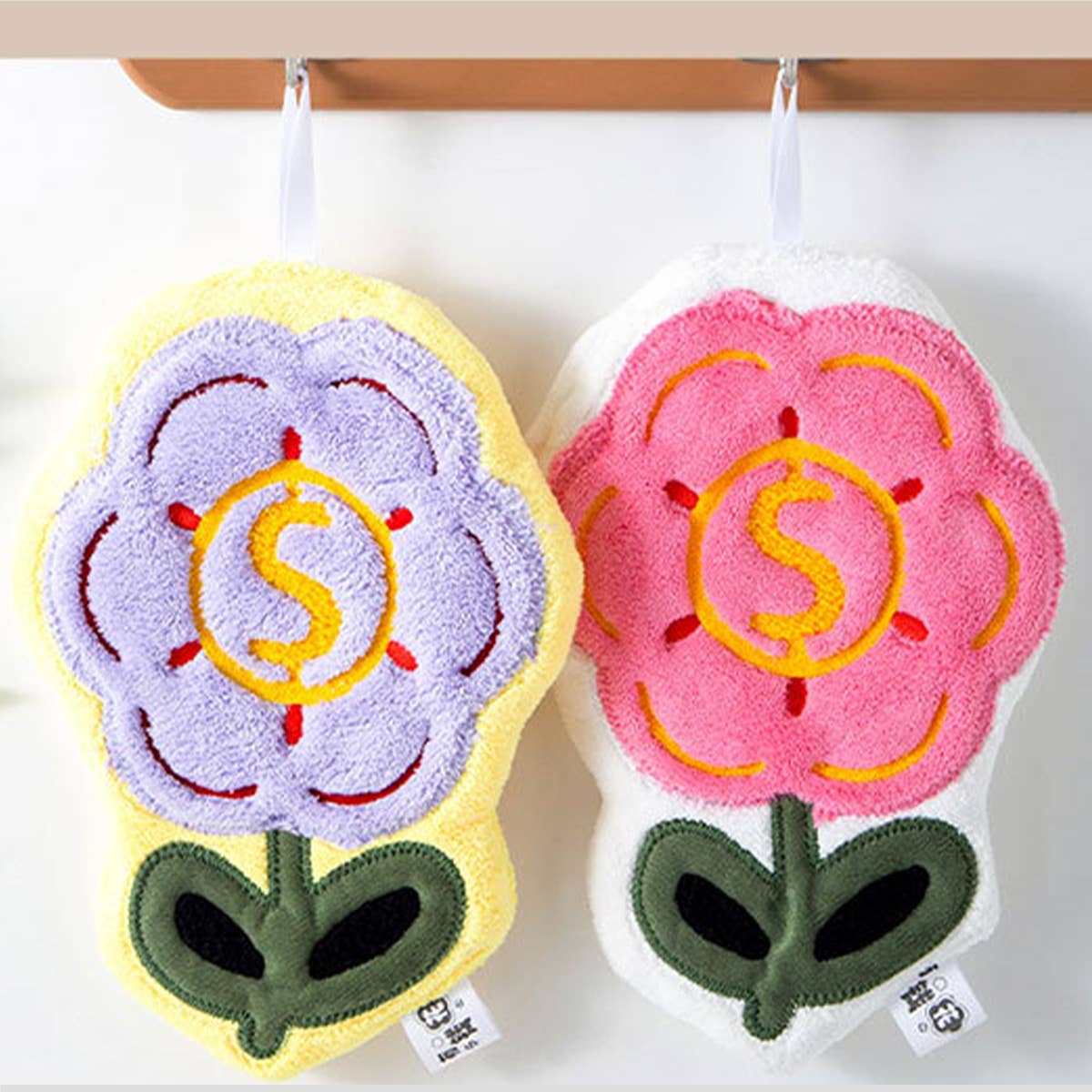 CWMM8326_HOUSEHOLD CARTOON FLOWER ABSORBENT TOWEL