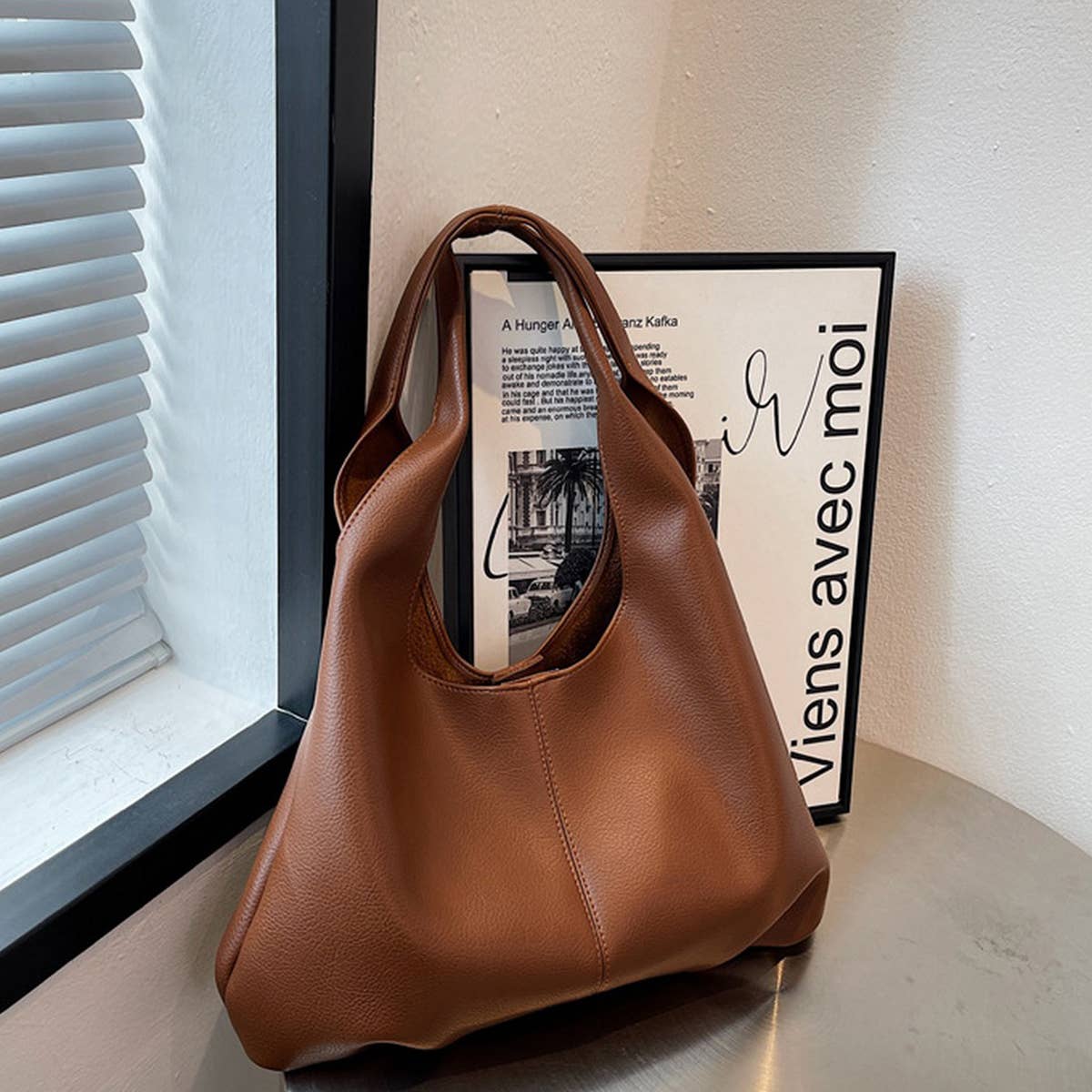 CWAB4837_FASHION RETRO SIMPLE SHOULDER UNDERARM BAG