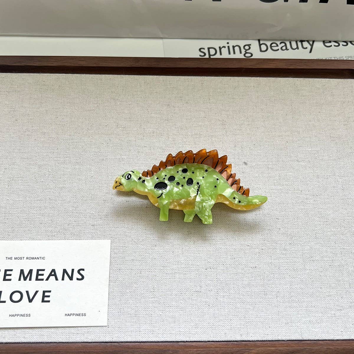 New Cartoon Dinosaur Hair Clip ? Stegosaurus