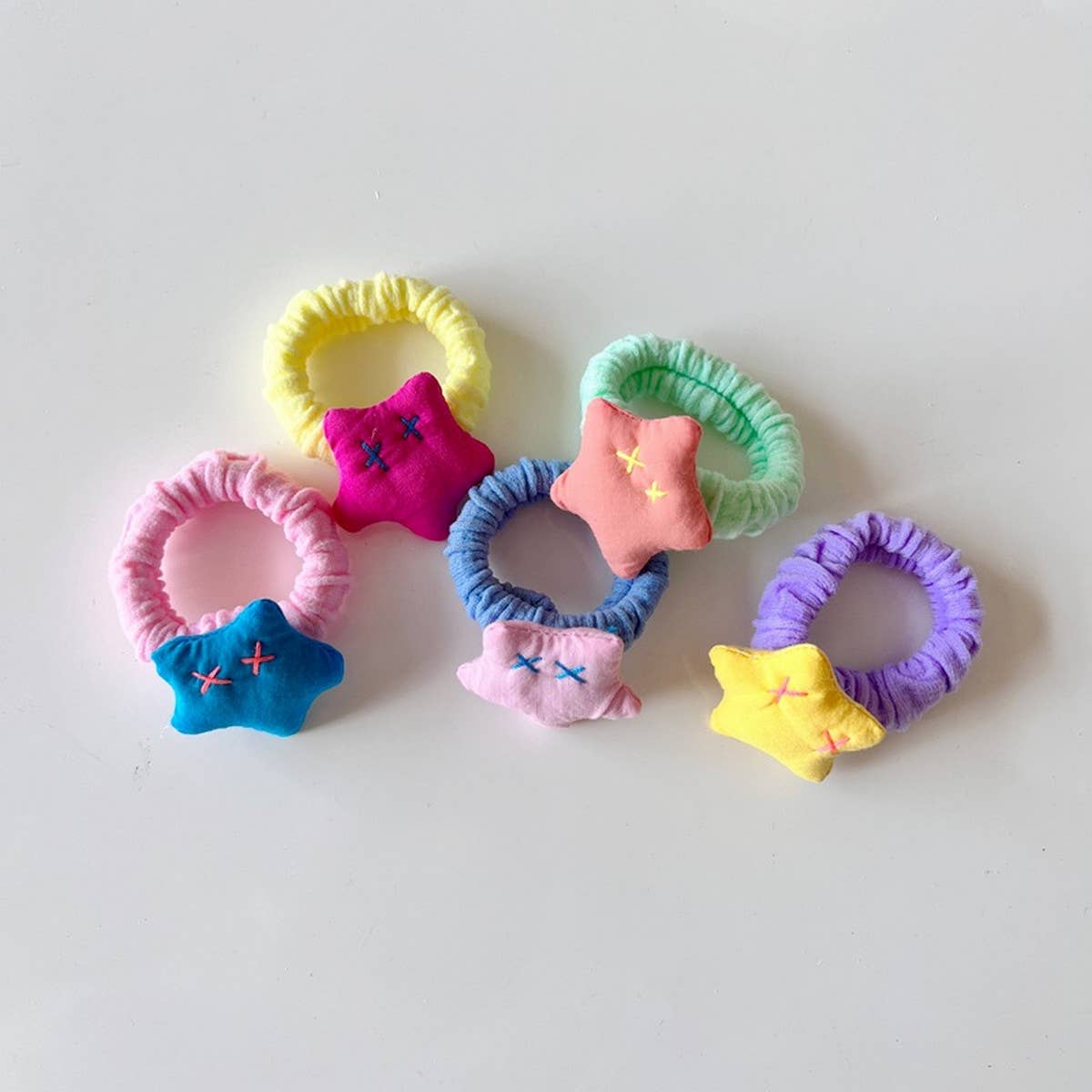 CHILDREN'S CUTE STAR FLOWER HAIR TIE_CWAHA1815