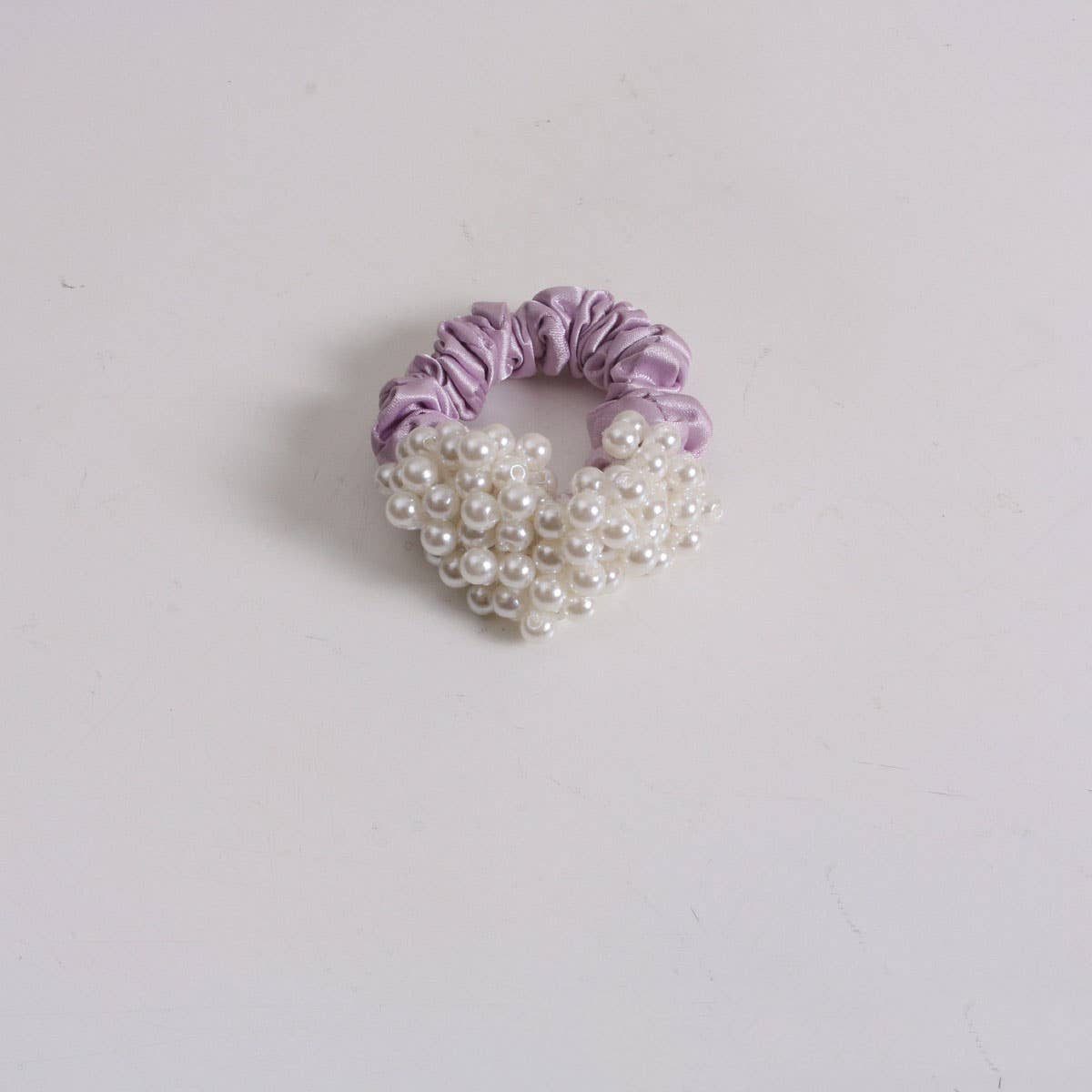New Simple Pearl Scrunchie Cute Fresh Hair Tie